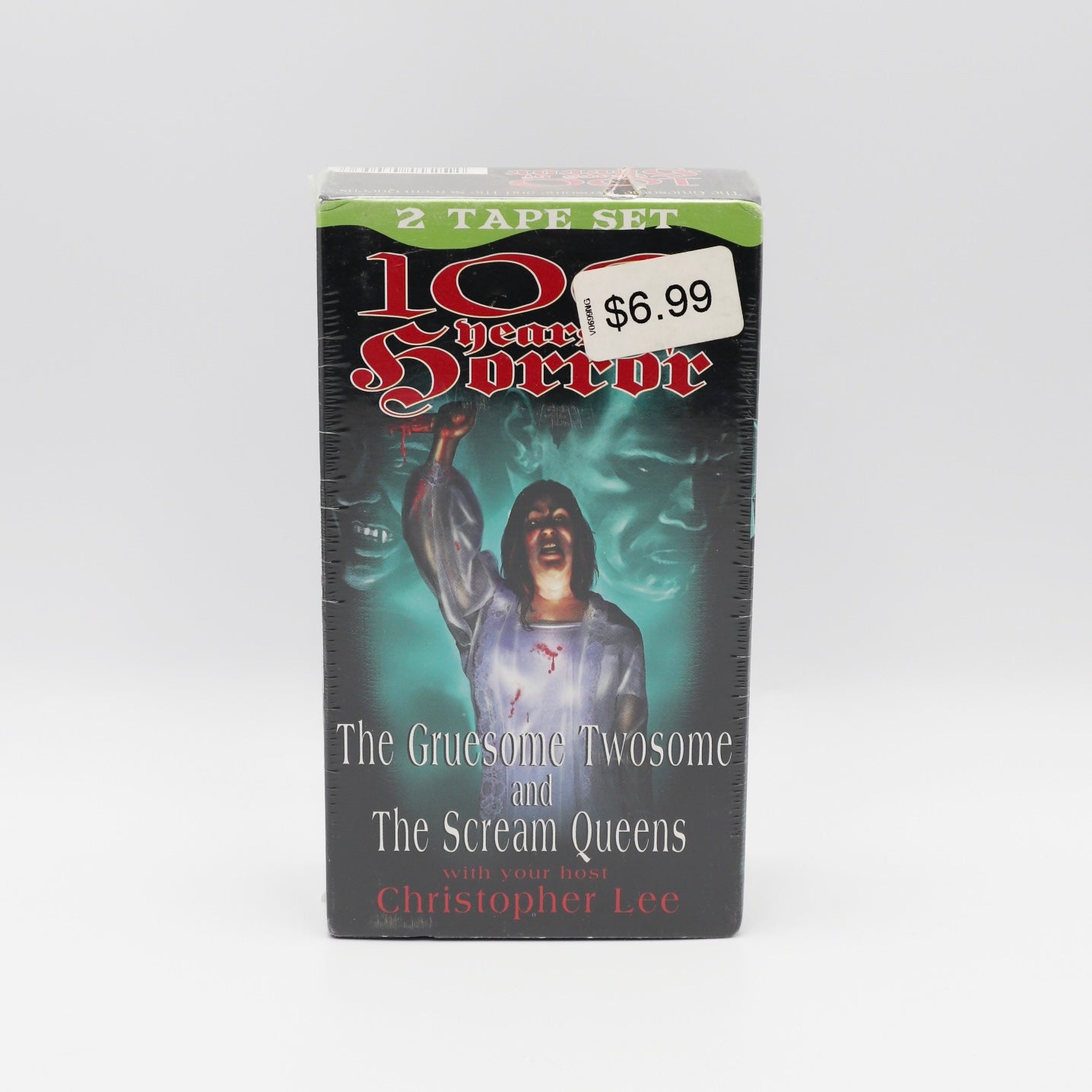 100 Years Horror: Gruesome & Scream Queens [Sealed 2 Tape Set] VHS (1996) image 0