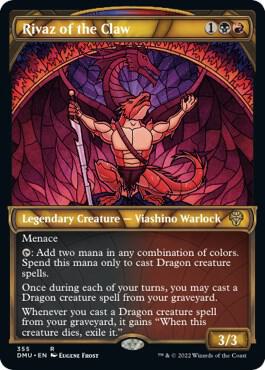 Rivaz of the Claw [Textured Foil] #355 Magic Dominaria United