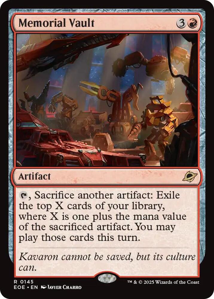 Memorial Vault #145 Magic Edge of Eternities image 0