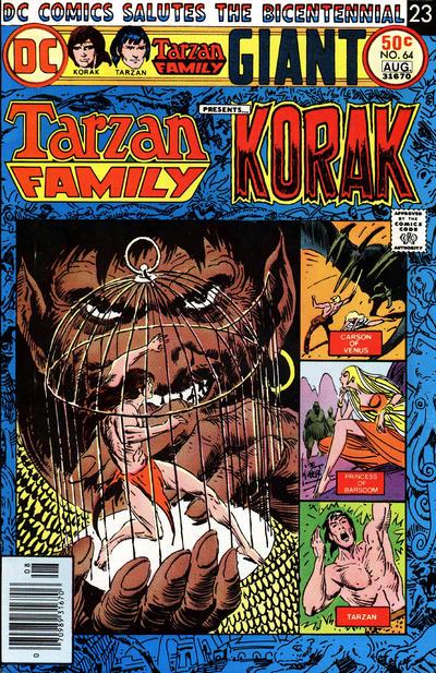 Tarzan Family Presents Korak #64 (1976) image 0