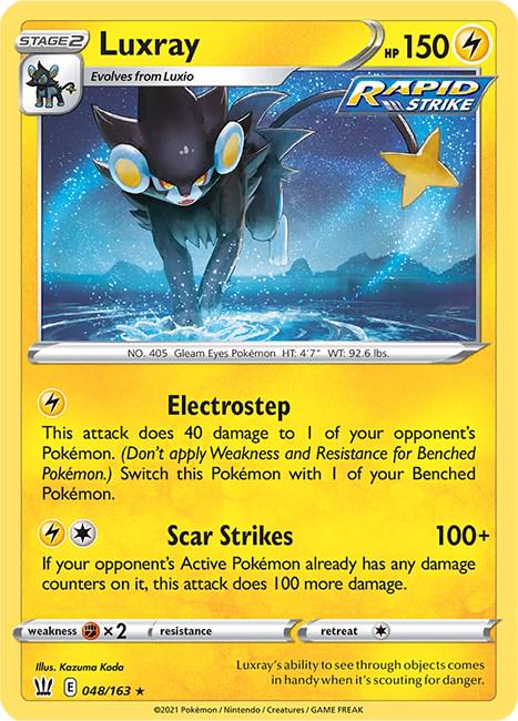 Luxray [Holo] #48 Pokemon Battle Styles image 0