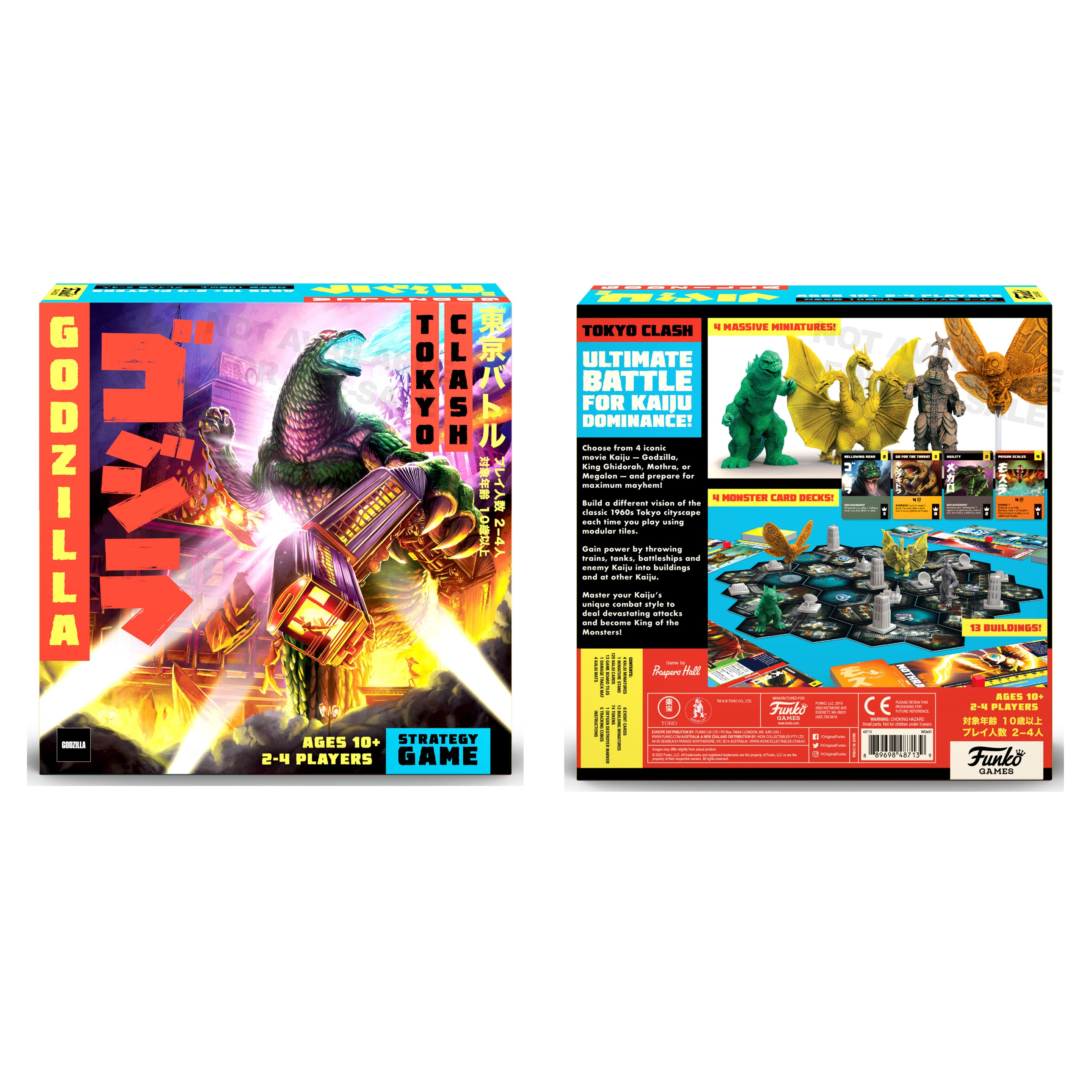 Godzilla Tokyo Clast Strategy Game image 0