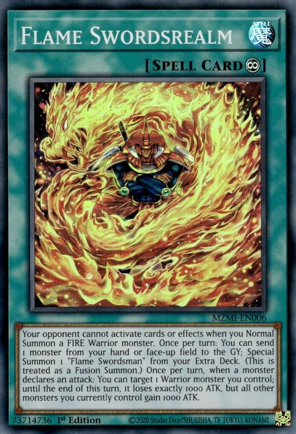 Flame Swordsrealm MZMI-EN006 image 0