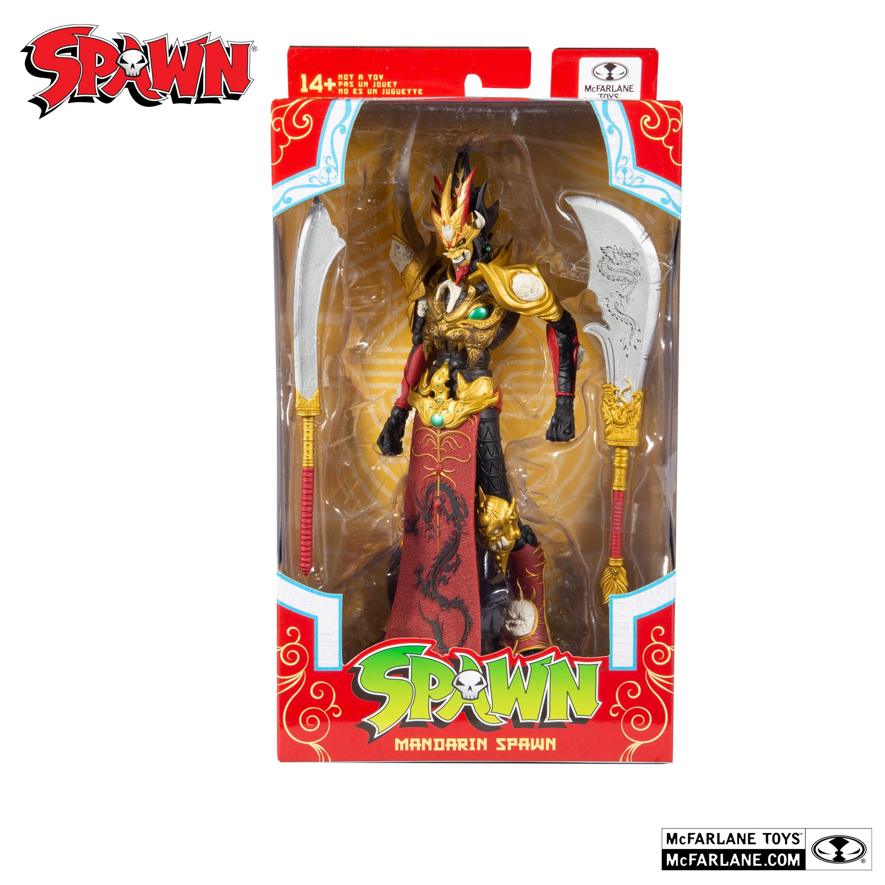 Spawn - Mandarin Spawn (Red Variant) McFarlane Action Figure image 0