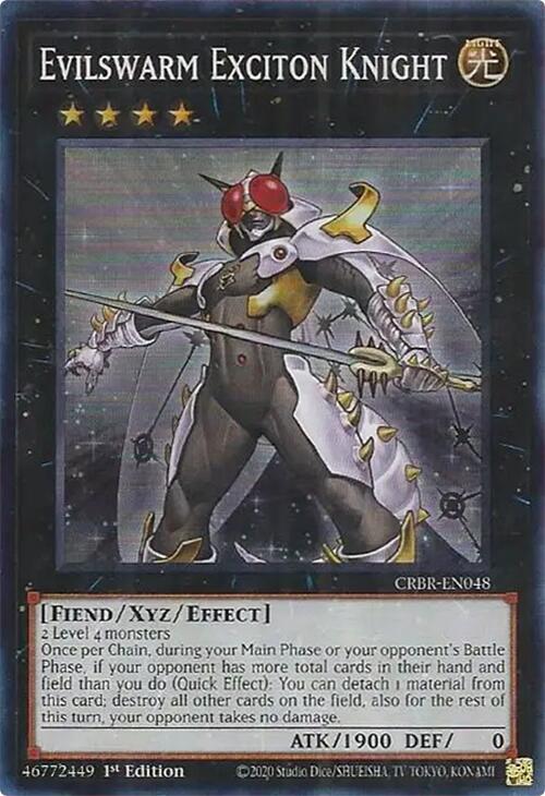 Evilswarm Exciton Knight CRBR-EN048 image 0