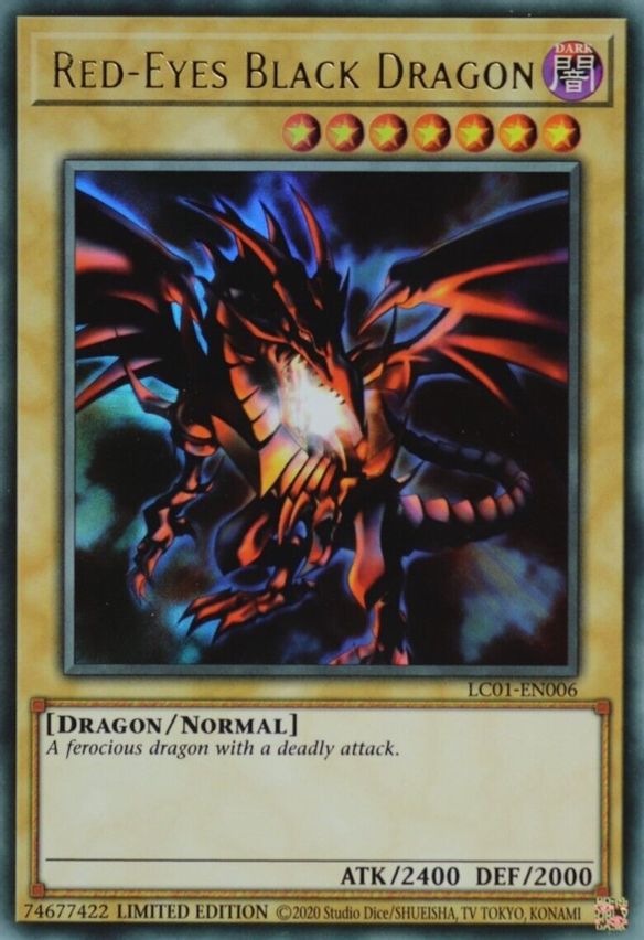 Red-Eyes Black Dragon [Ultra Rare] LC01-EN006 image 0