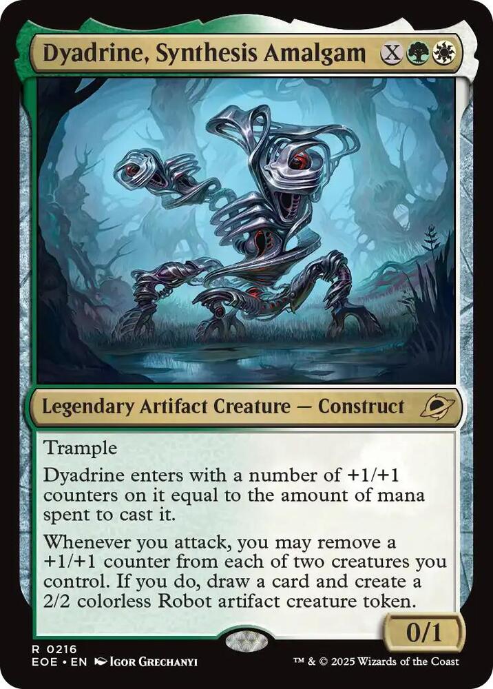 Dyadrine, Synthesis Amalgam [Foil] #216 Magic Edge of Eternities image 0