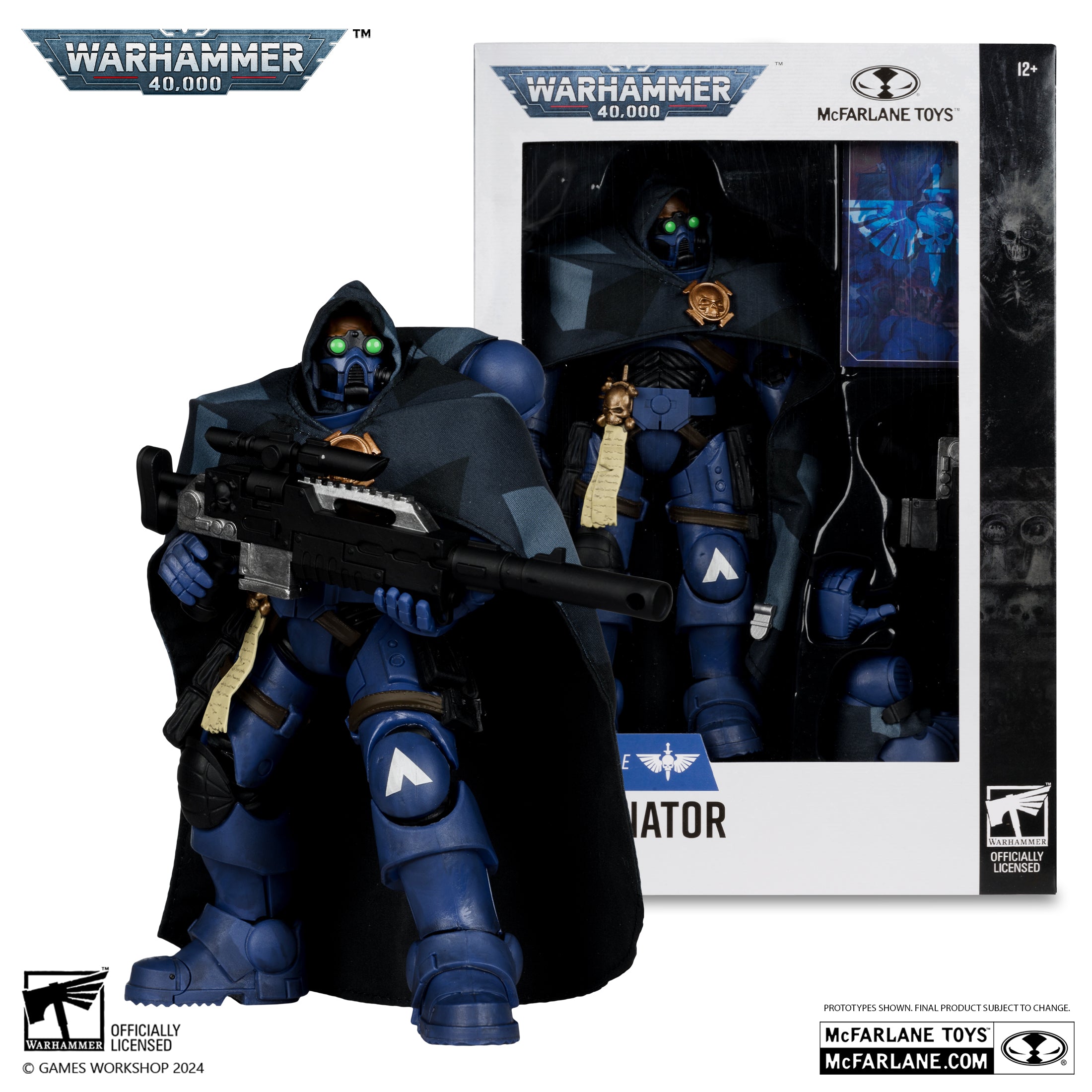 Warhammer 40K Eliminator (Space Marine) McFarlane Figure image 0