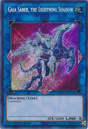 Gaia Saber, The Lightning Shadow [1st Edition] COTD-EN051 image 0