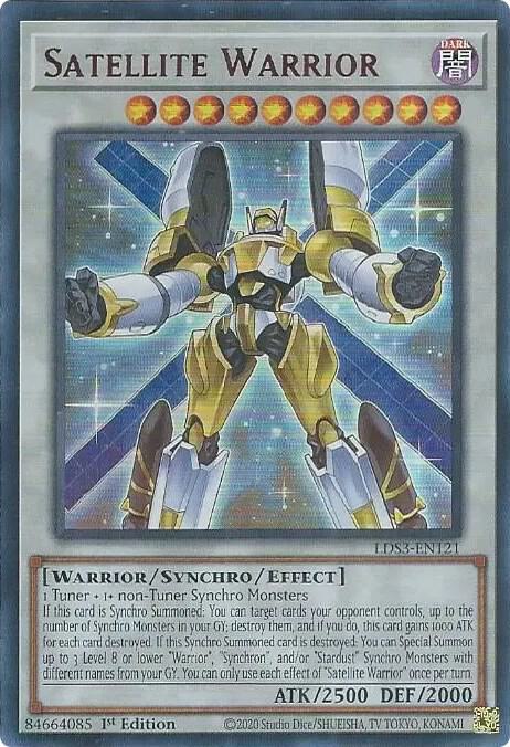 Satellite Warrior [Red] LDS3-EN121 image 0