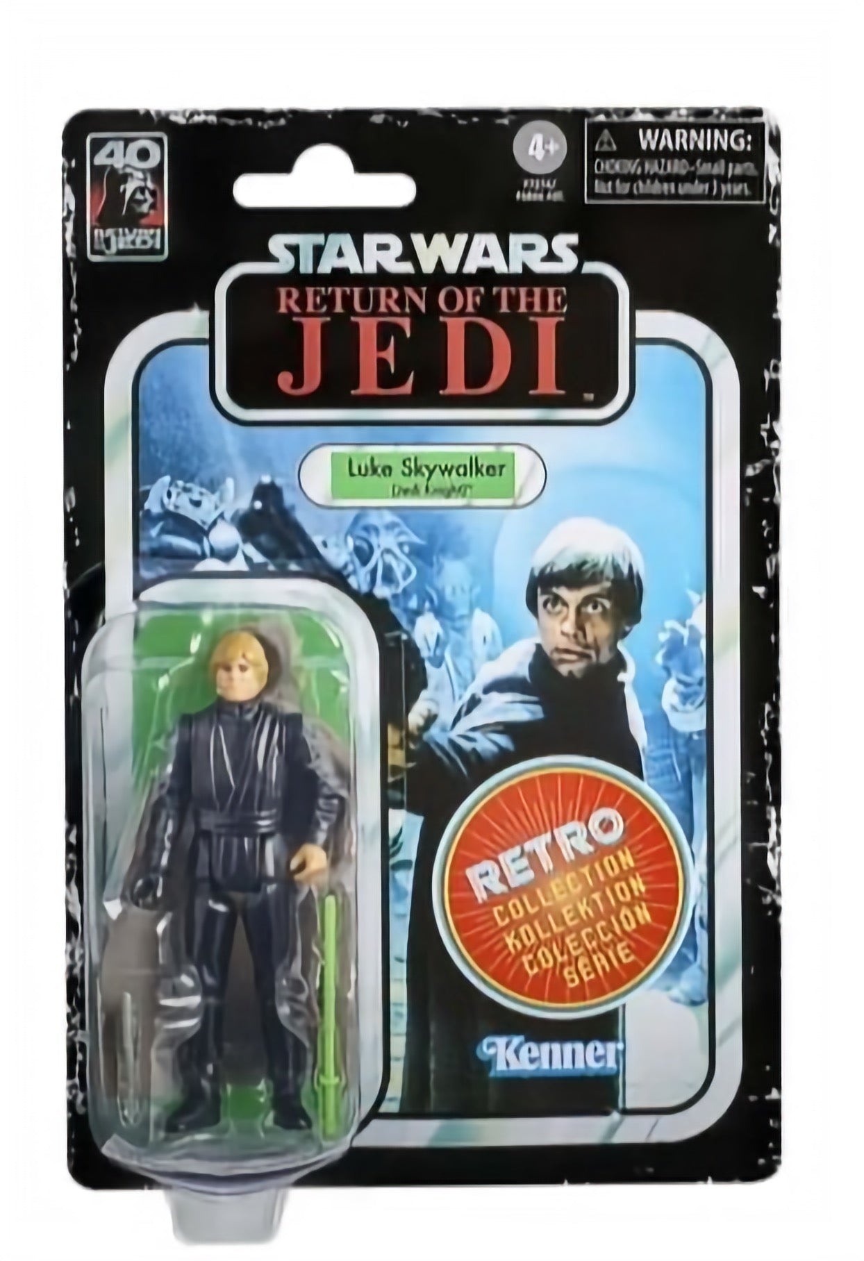 Star Wars Retro Collection Luke Skywalker (Jedi Knight) Kenner Action Figure image 0