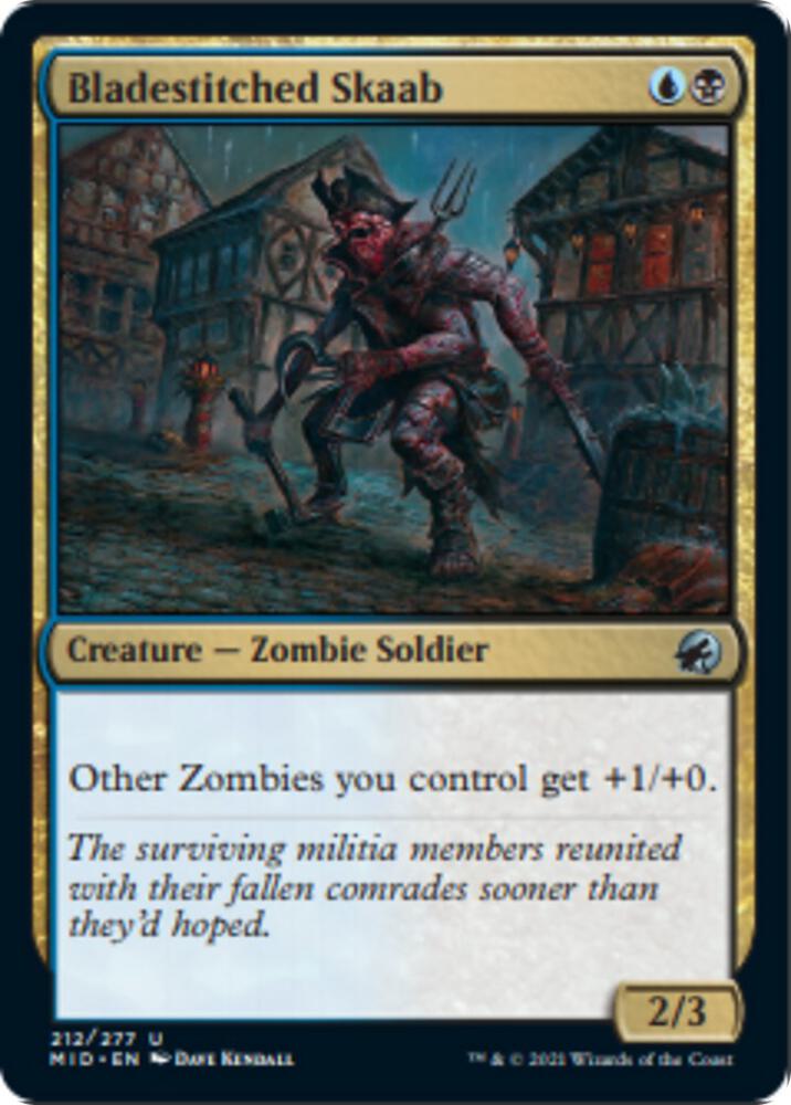 Bladestitched Skaab [Foil] #212 Magic MID image 0