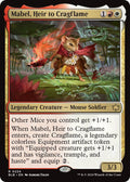 Mabel, Heir to Cragflame #224 Magic Bloomburrow image 0