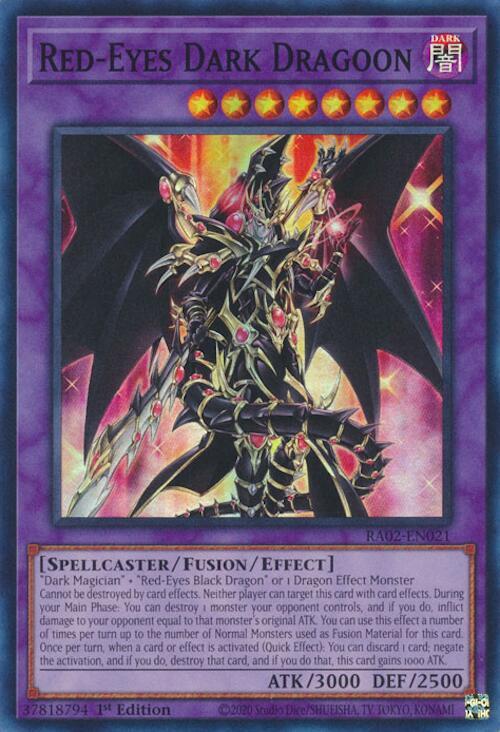 Red-Eyes Dark Dragoon [Super Rare] RA02-EN021 image 0