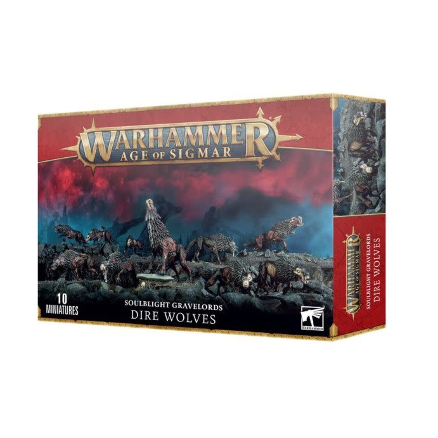 Warhammer AOS: Soulblight Gravelords: Dire Wolves image 0