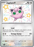 Jigglypuff #198 Pokemon Paldean Fates image 0