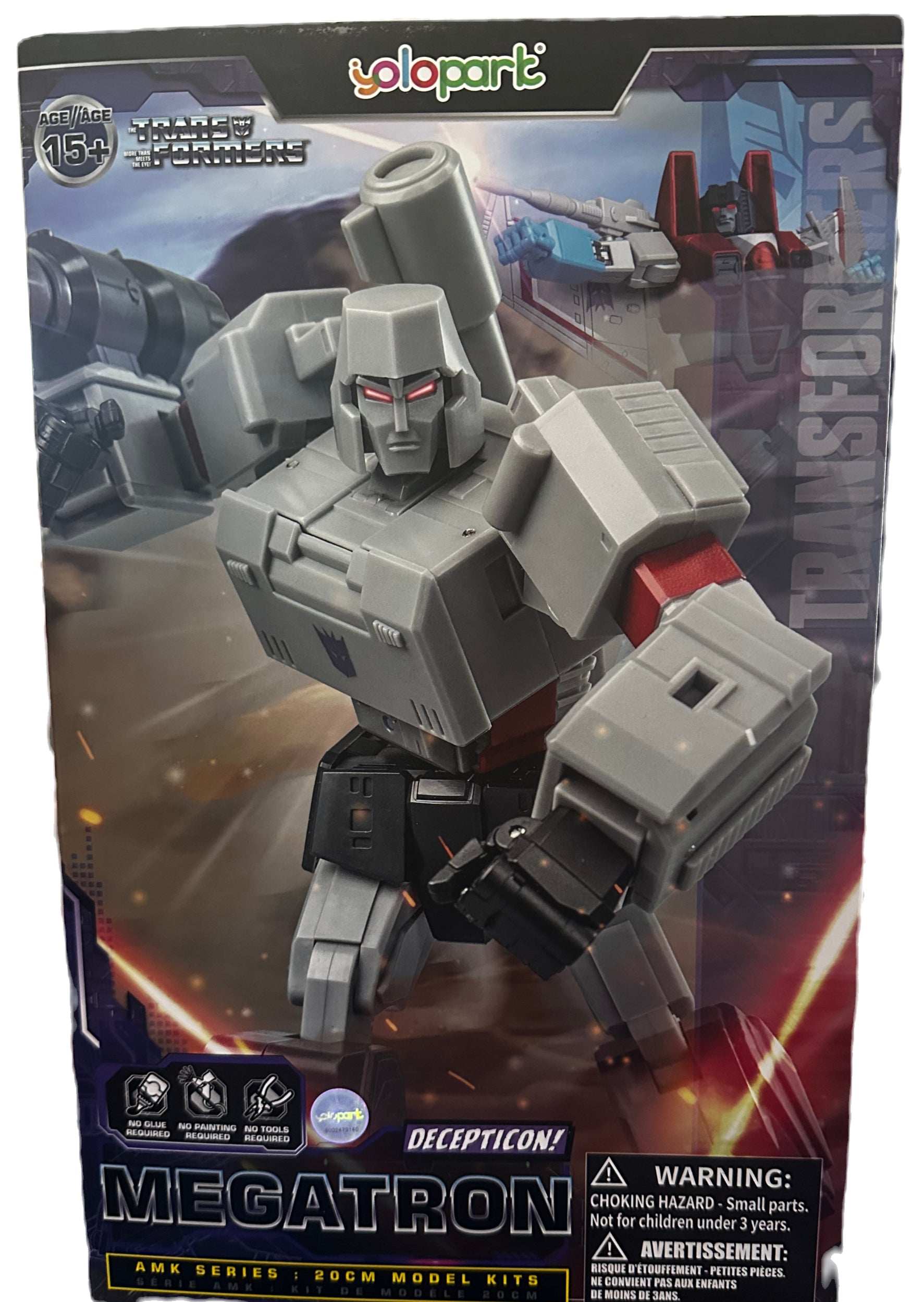 Generation 1: AMK Series 20cm Megatron Model Kit image 0