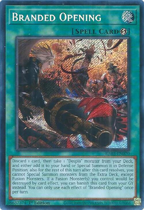 Branded Opening [Secret Rare] RA03-EN070 image 0