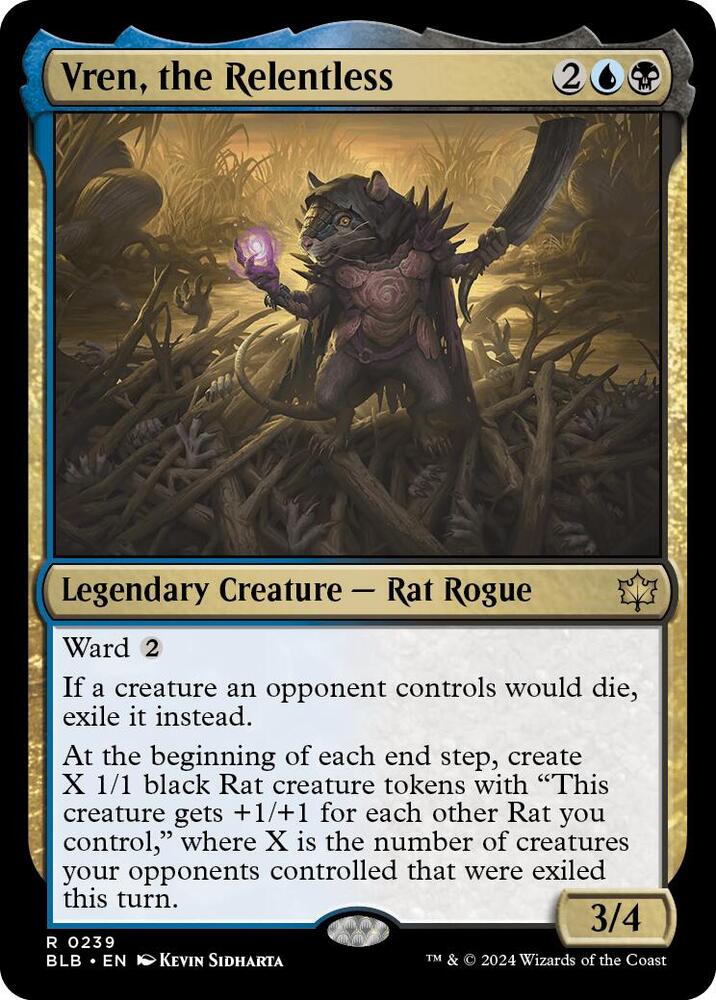 Vren, the Relentless #239 Magic Bloomburrow image 0