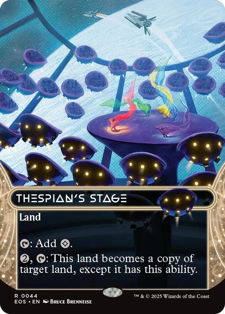 Thespian's Stage [Borderless] #44 Magic Edge of Eternities Stellar Sights image 0