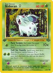 Nidoran [1st Edition] #57 Pokemon Jungle (LP) image 0