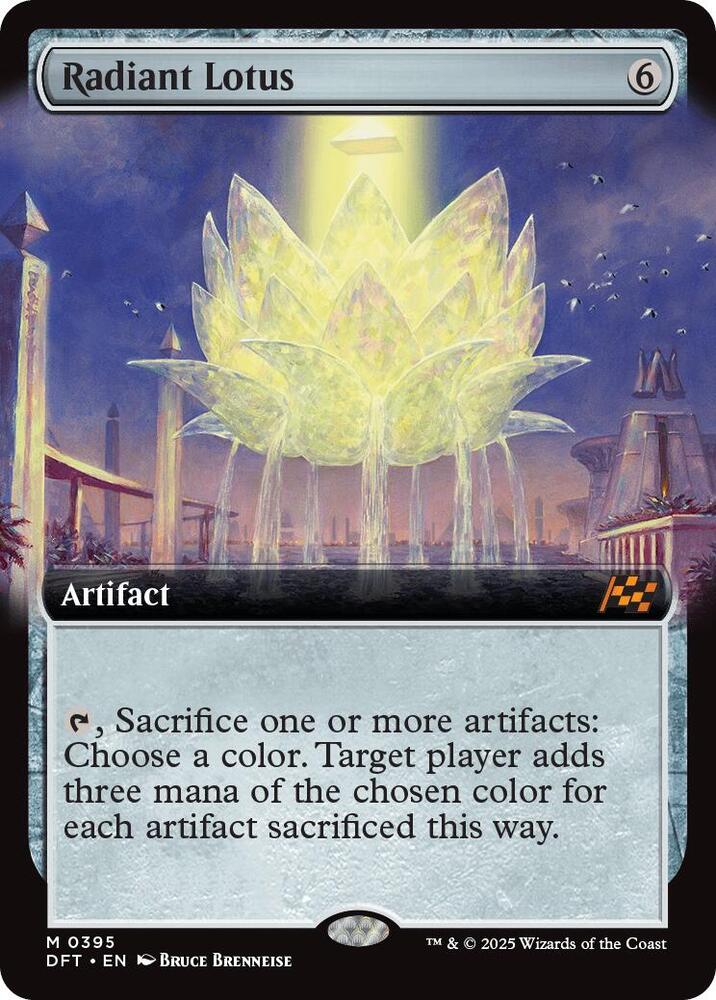 Radiant Lotus [Foil] #395 Magic Aetherdrift image 0
