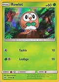 Rowlet [Cosmos Holo] #9 Pokemon Sun & Moon image 0