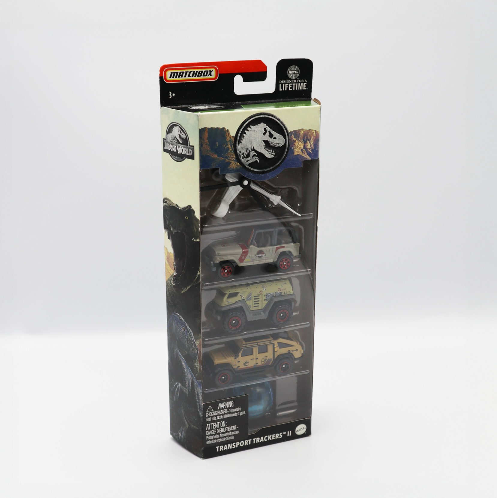 Matchbox Jurassic World Transport Trackers II image 0