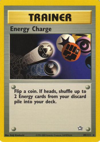 Energy Charge #85 Pokemon Neo Genesis Unlimited (LP) image 0