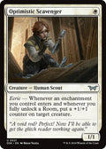 Optimistic Scavenger [Foil] #21 Magic Duskmourn: House of Horror image 0