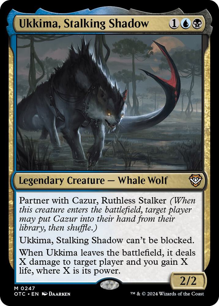 Ukkima, Stalking Shadow #247 Magic OTC image 0