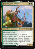Finneas, Ace Archer [Foil] #212 Magic Bloomburrow image 0