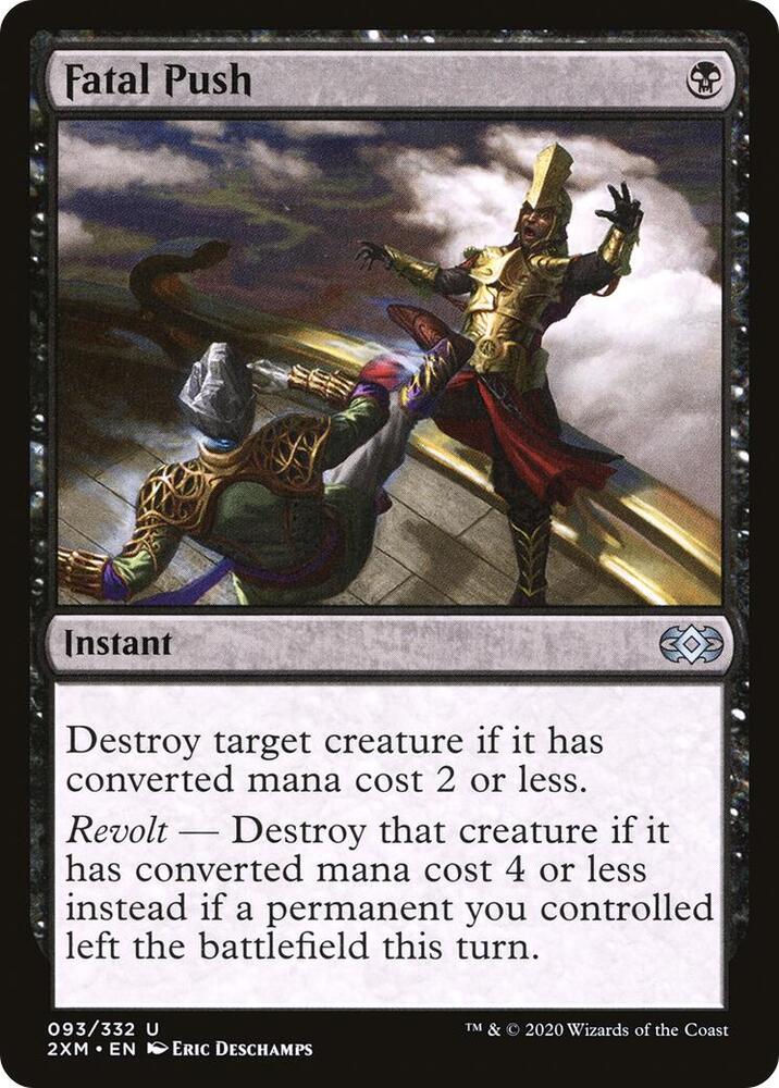 Fatal Push [Foil] #93 Magic Double Masters image 0