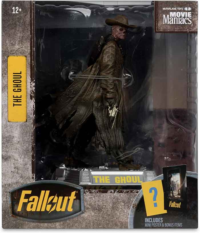 Movie Maniacs Fallout The Ghoul 6" Static Figure image 0