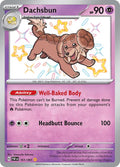 Dachsbun #161 Pokemon Paldean Fates image 0