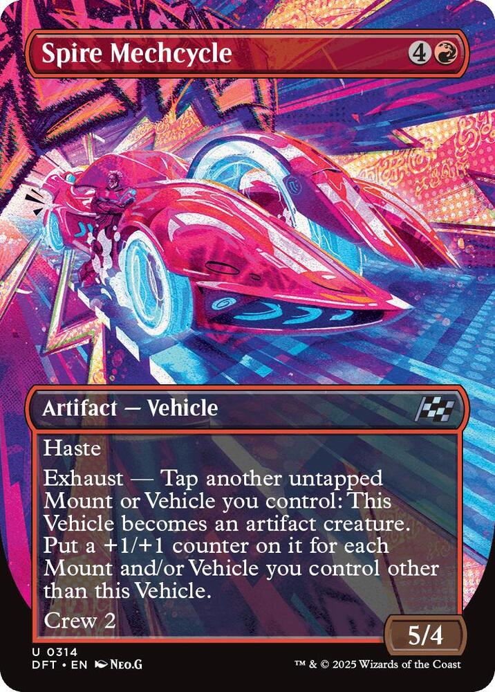Spire Mechcycle [Bordeless] #314 Magic Aetherdrift image 0