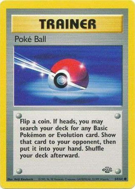 Poke Ball #64 Pokemon Jungle (MP) image 0