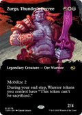 Zurgo, Thunder's Decree [Borderless] #376 Magic Tarkir: Dragonstorm image 0