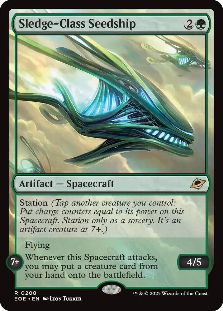 Sledge-Class Seedship #208 Magic Edge of Eternities image 0