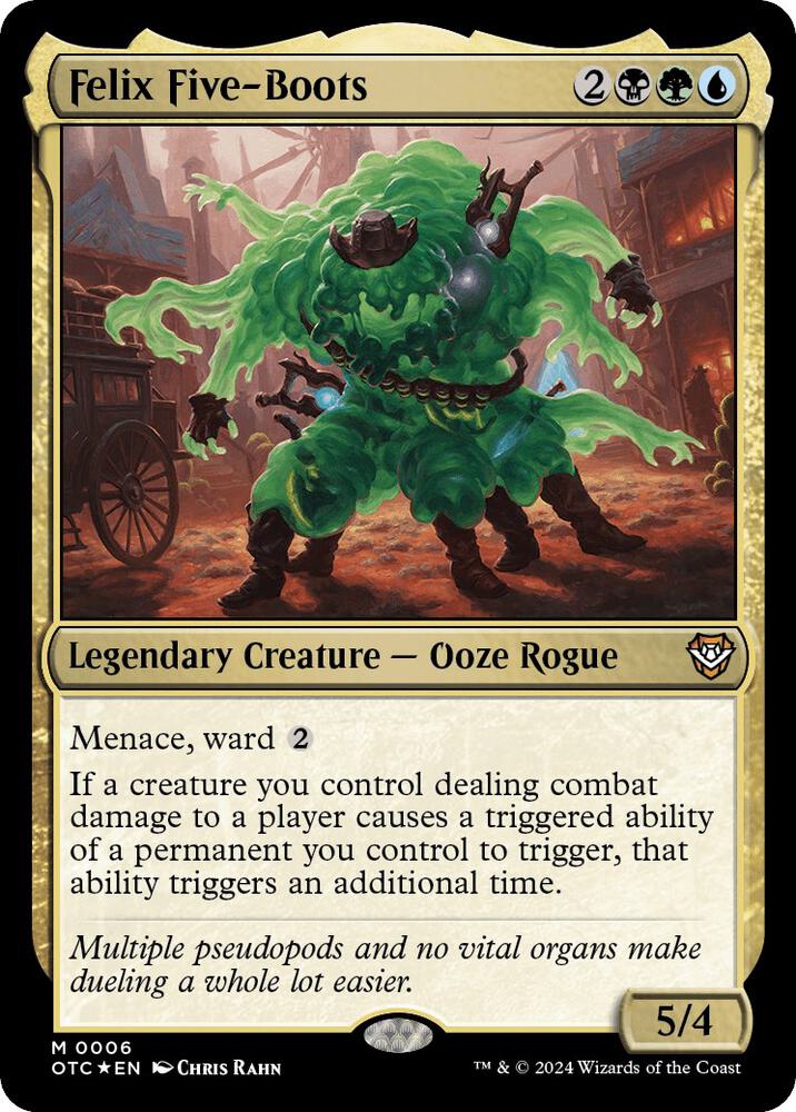 Felix Five-Boots #6 [Foil] Magic OTC image 0