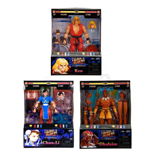 Street Fighter II Ultra Action Figure 6" image 0