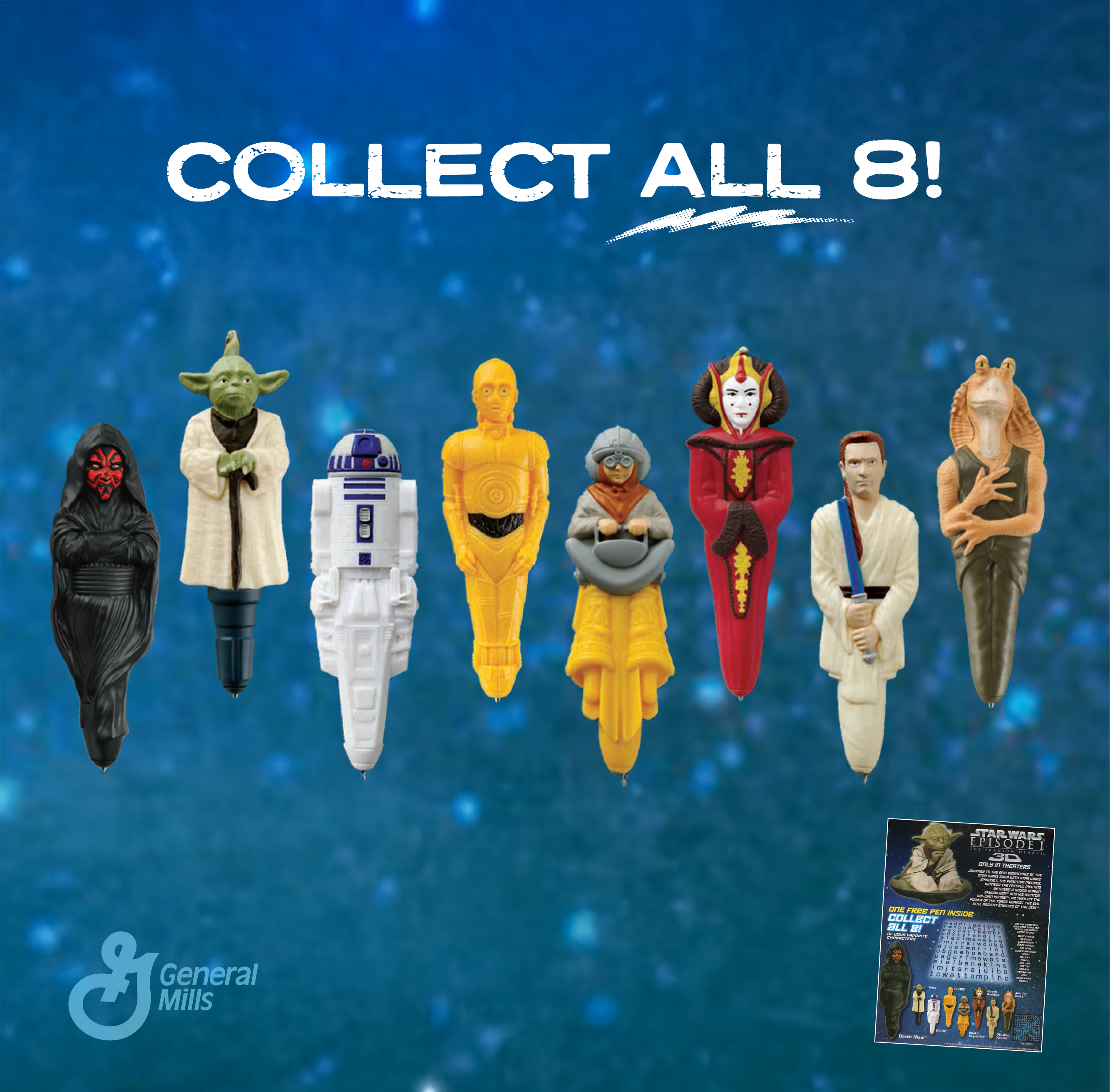 Star Wars General Mills Cereal Pens (2012) image 0