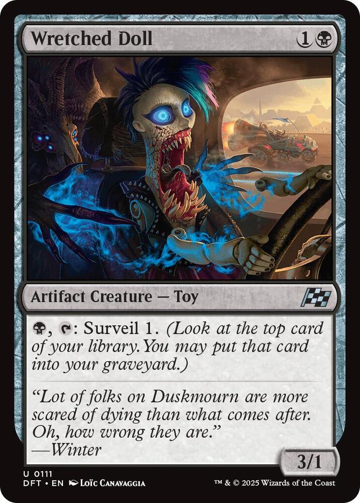 Wretched Doll [Foil] #111 Magic Aetherdrift image 0