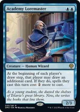 Academy Loremaster #40 Magic Dominaria United image 0