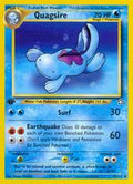 Quagsire [1st Edition] #45 Pokemon Neo Genesis (MP) image 0