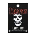 The Misfits Skull Logo Enamel Lapel Pin
