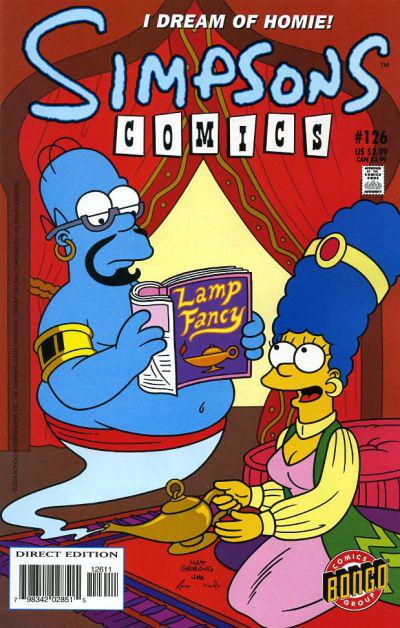 Simpsons Comics #126 (2007) image 0