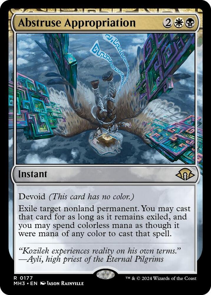 Abstruse Appropriation #177 Magic Modern Horizons 3 image 0