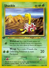 Shuckle [1st Edition] #72 Pokemon Neo Genesis (MP) image 0