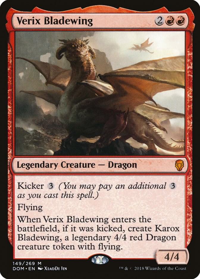 Verix Bladewing #149 Magic Dominaria image 0